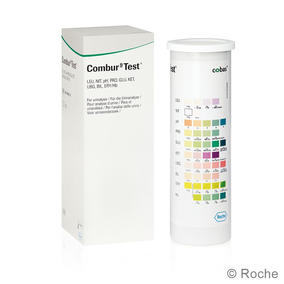 Combur-9-Test Harnteststreifen (100 T.)