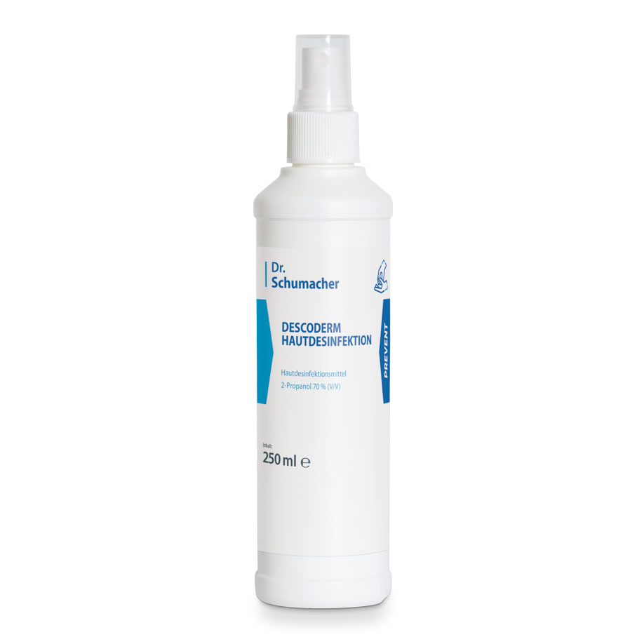 Descoderm 250 ml Sprühflasche Hautdesinfektion