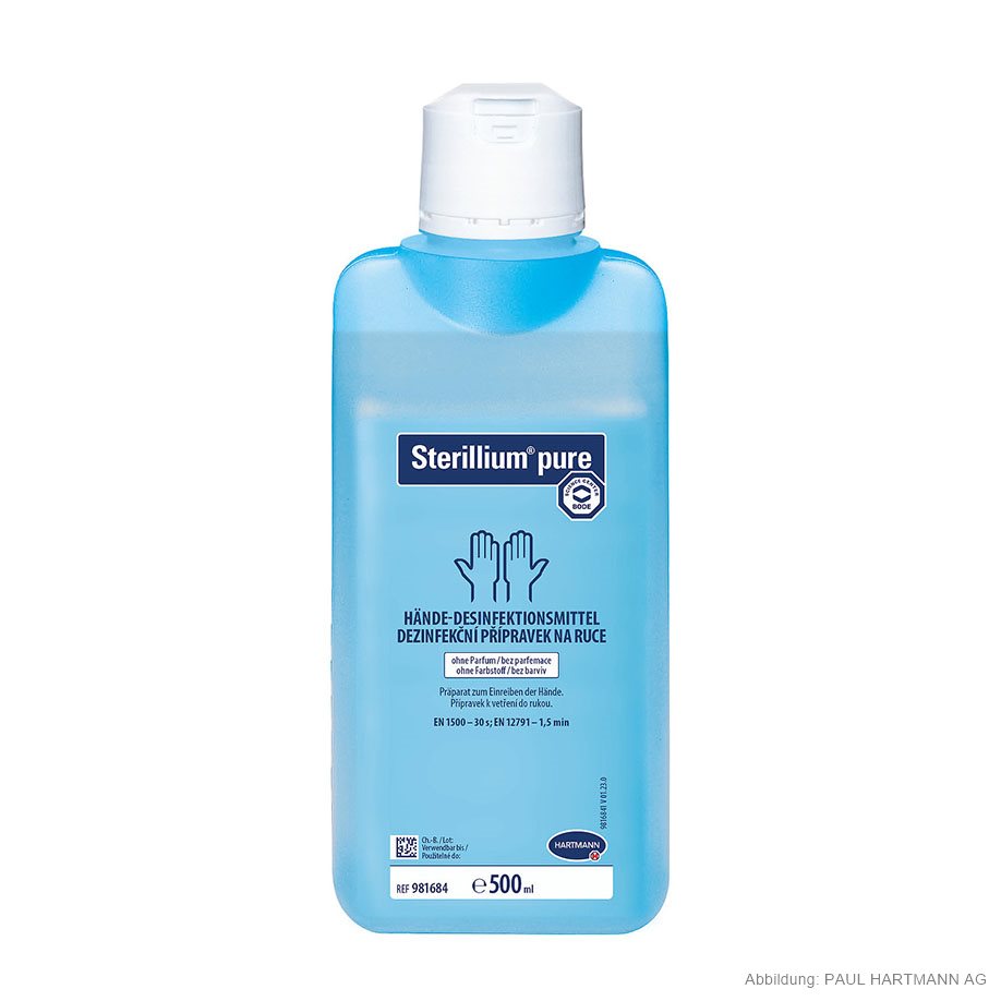 Sterillium pure 500 ml Händedesinfektion