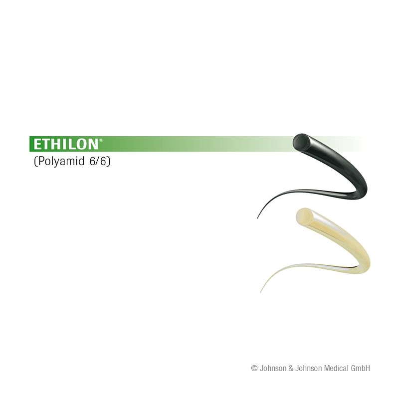 ETHILON PS2 MULTIPASS 5/0=1 schwarz